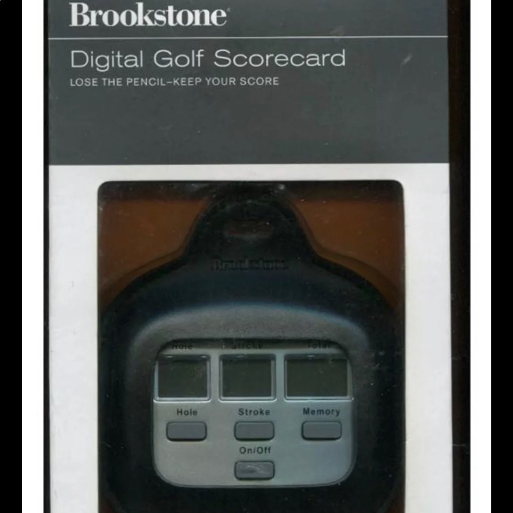 Brook stone Digital golf scorecard